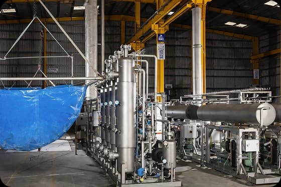 Full-cycle CO₂ production and supply