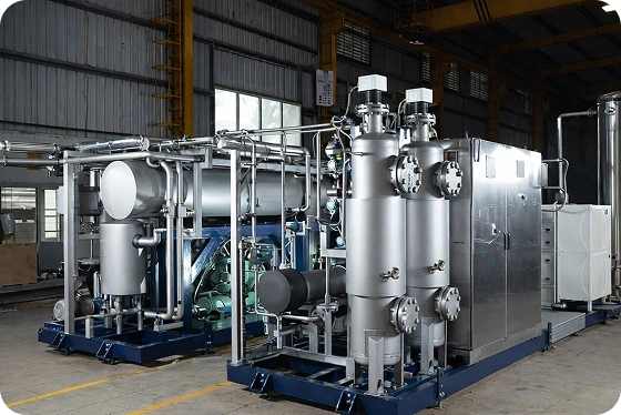 Equipment and modular CO₂ systems